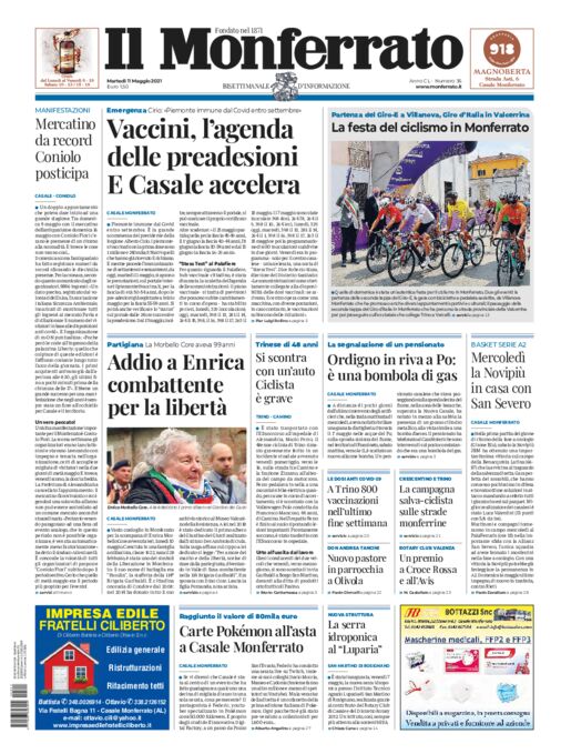 Il Monferrato - Edizione 36 del 11/05/2021